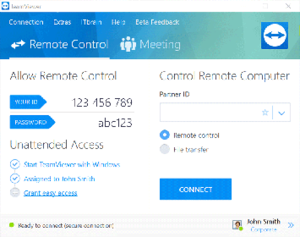 quick connect teamviewer chrome